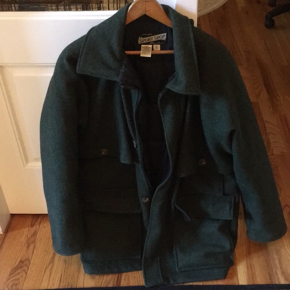 eddie bauer wool jacket